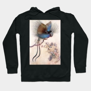 The Bird of Paradise by Warwick Goble Hoodie